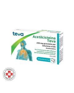 ACETILCISTEINA (TEVA)*orale grat per soluz 30 bust 200 mg