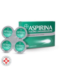 Farbene.shop | ASPIRINA DOLORE E INFIAMMAZIONE*20 cpr riv 500 mg