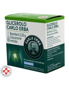 Farbene.shop | GLICEROLO (CARLO ERBA)*BB 6 microclismi 2,25 g con camomilla e malva